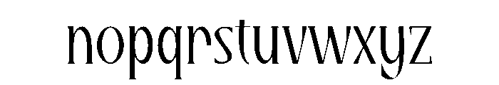 Qisschek Font LOWERCASE