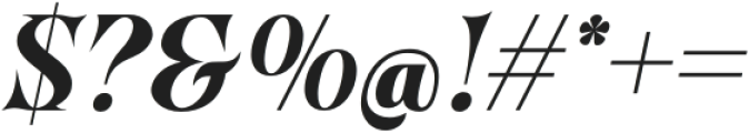 QILAVOEN Italic otf (400) Font OTHER CHARS