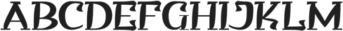 QITUEN-Regular otf (400) Font UPPERCASE