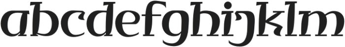 QITUEN-Regular otf (400) Font LOWERCASE