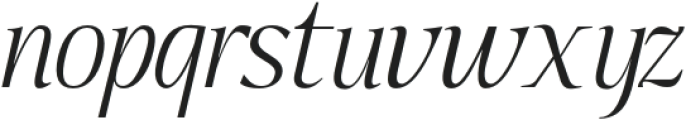 Qia Display Light Italic otf (300) Font LOWERCASE