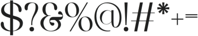 Qianzy Regular otf (400) Font OTHER CHARS