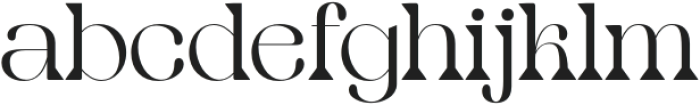 Qianzy Regular otf (400) Font LOWERCASE