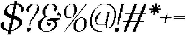 QianzyPixel-Regular otf (400) Font OTHER CHARS