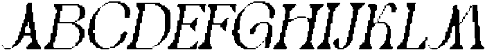 QianzyPixel-Regular otf (400) Font UPPERCASE