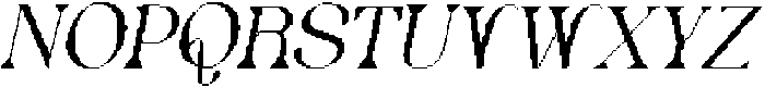 QianzyPixel-Regular otf (400) Font UPPERCASE