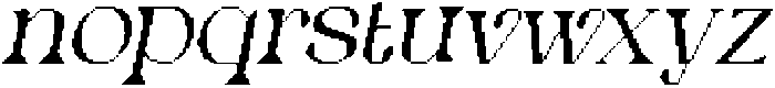 QianzyPixel-Regular otf (400) Font LOWERCASE