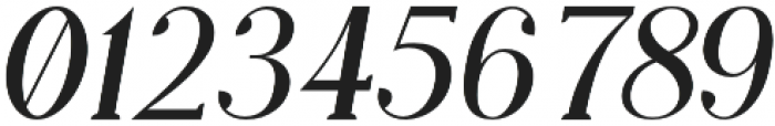 Qiba Serif Italic otf (400) Font OTHER CHARS
