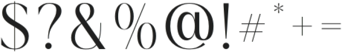 Qiblah otf (400) Font OTHER CHARS