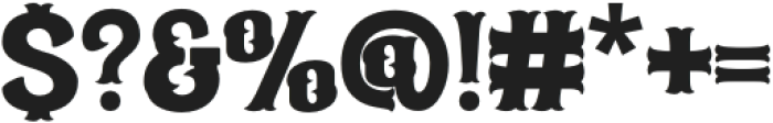 Qiduwy-Regular otf (400) Font OTHER CHARS