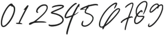 Qikabey Signature Regular otf (400) Font OTHER CHARS