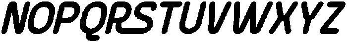 Qilargo Italic otf (400) Font UPPERCASE