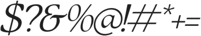 Qimano Italic otf (400) Font OTHER CHARS