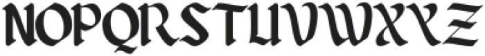 Qimorla Regular otf (400) Font UPPERCASE
