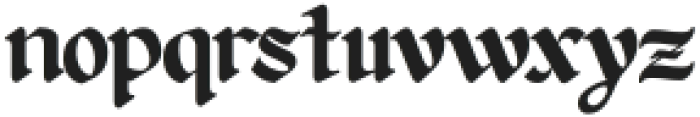 Qimorla Regular otf (400) Font LOWERCASE