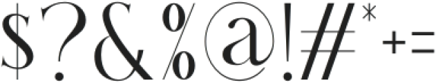 Qinanta Regular otf (400) Font OTHER CHARS
