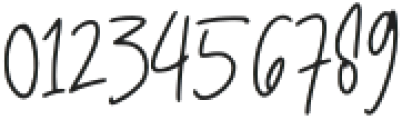 Qinderia Signature Regular otf (400) Font OTHER CHARS