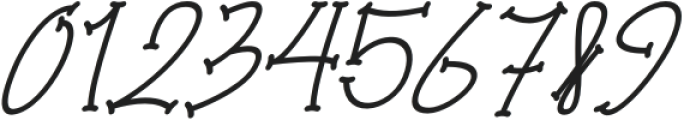 Qinling Panda Italic otf (400) Font OTHER CHARS