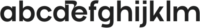 Qioba Medium otf (500) Font LOWERCASE