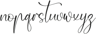 Qireenatta otf (400) Font LOWERCASE