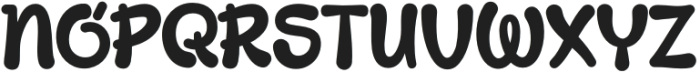 QiroNular-Regular otf (400) Font UPPERCASE