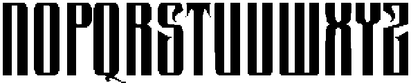 QiroptRegular otf (400) Font UPPERCASE