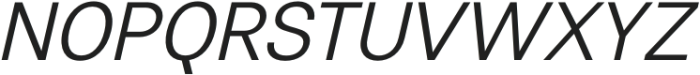 Qirvalen Light Italic otf (300) Font UPPERCASE