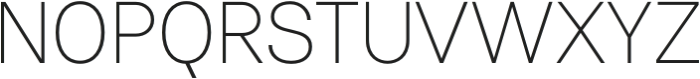 Qirvalen Thin otf (100) Font UPPERCASE