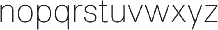 Qirvalen Thin otf (100) Font LOWERCASE