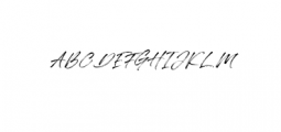 Qillsey Einstein Font UPPERCASE