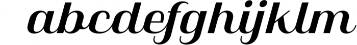 Qilla Typeface Font LOWERCASE