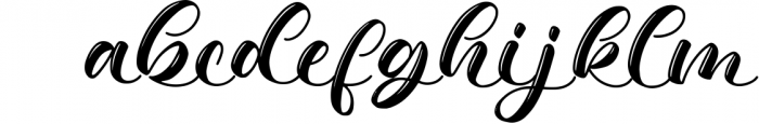 Qimberly - Modern Calligraphy Font Font LOWERCASE