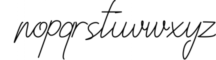 Qittuny - Signature Font Font LOWERCASE