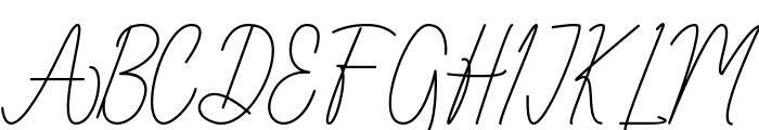 Qittuny Signature Font UPPERCASE