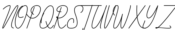 Qittuny Signature Font UPPERCASE