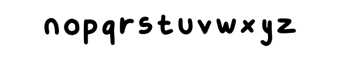 Qiw Regular Font LOWERCASE