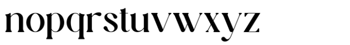 Qianta Font LOWERCASE