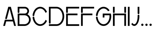 Qibata Regular Font UPPERCASE
