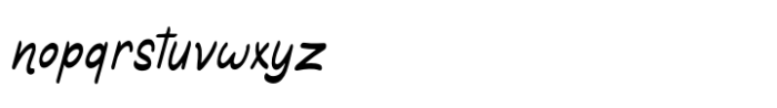 Qicka Font LOWERCASE