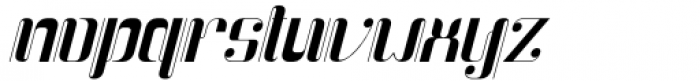 Qidung Swara Italic Font LOWERCASE