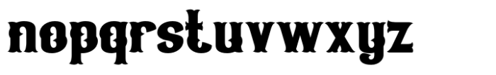 Qiduwy Font LOWERCASE