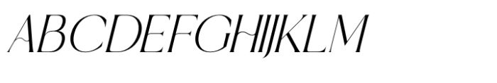 Qignals Italic Font UPPERCASE