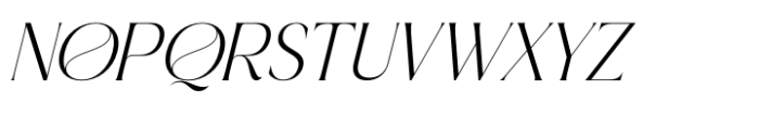Qignals Italic Font UPPERCASE