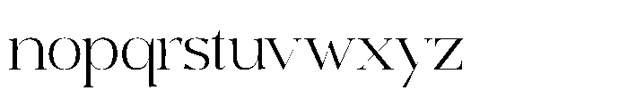 Qikelan Regular Font LOWERCASE