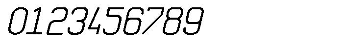 Qila Mono Bold Expanded Italic Font OTHER CHARS