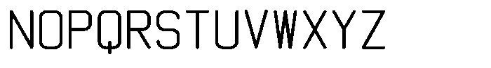 Qila Mono Bold Expanded Font UPPERCASE