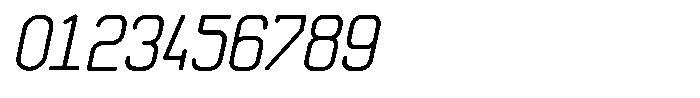 Qila Mono Bold Italic Font OTHER CHARS
