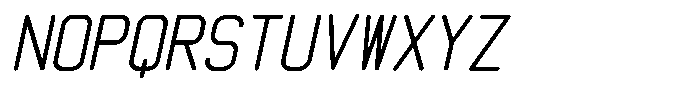 Qila Mono Bold Italic Font UPPERCASE