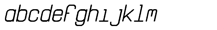 Qila Mono Bold Italic FONT