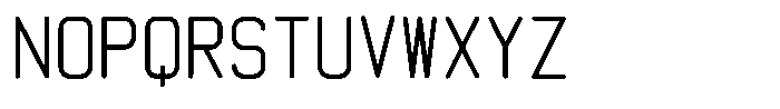 Qila Mono Bold Font UPPERCASE